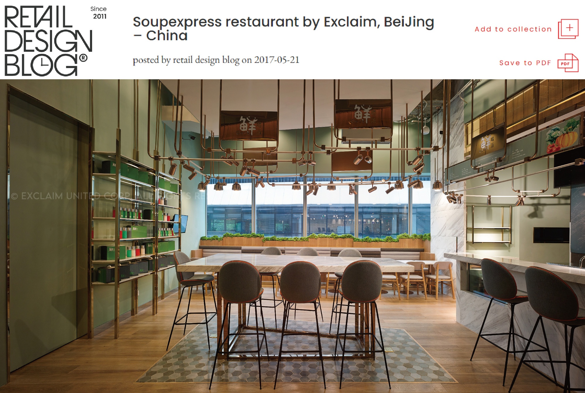 Soupexpress restaurant by Exclaim, BeiJing – China